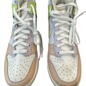 Nike Dunks high - Stylish Multicolor High-Top Sneakers